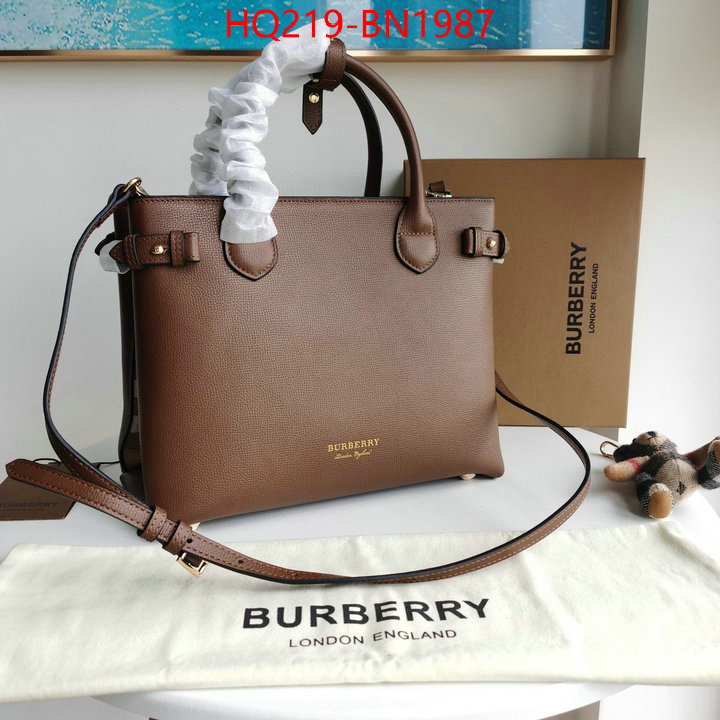 Burberry Bags(TOP)-Handbag-,only sell high-quality ,ID: BN1987,$: 219USD