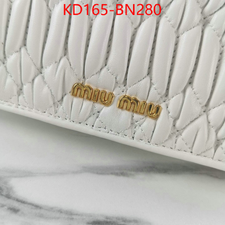 Miu Miu Bags(TOP)-Diagonal-,wholesale china ,ID: BN280,$: 165USD