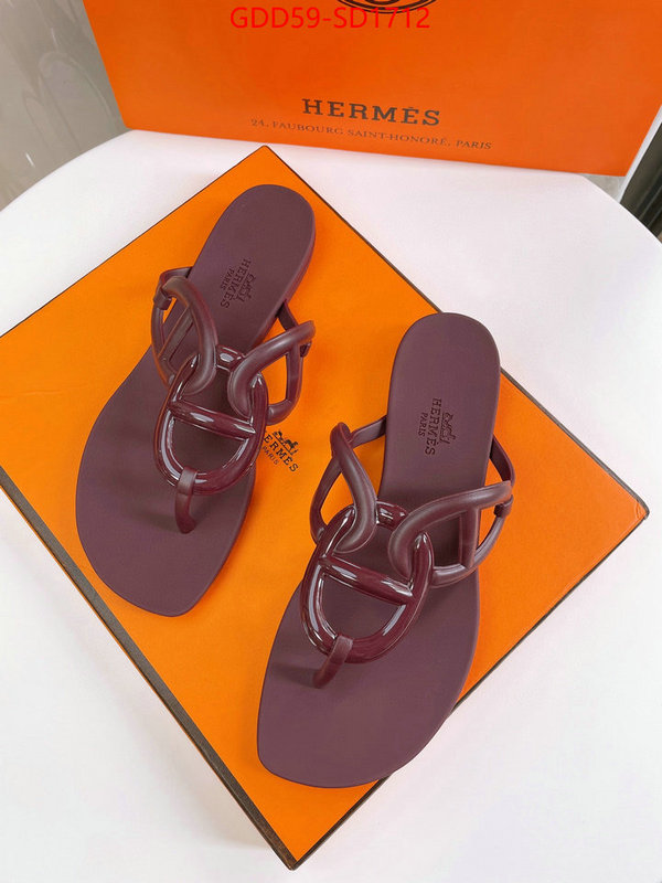 Women Shoes-Hermes,wholesale 2023 replica , ID: SD1712,$: 59USD