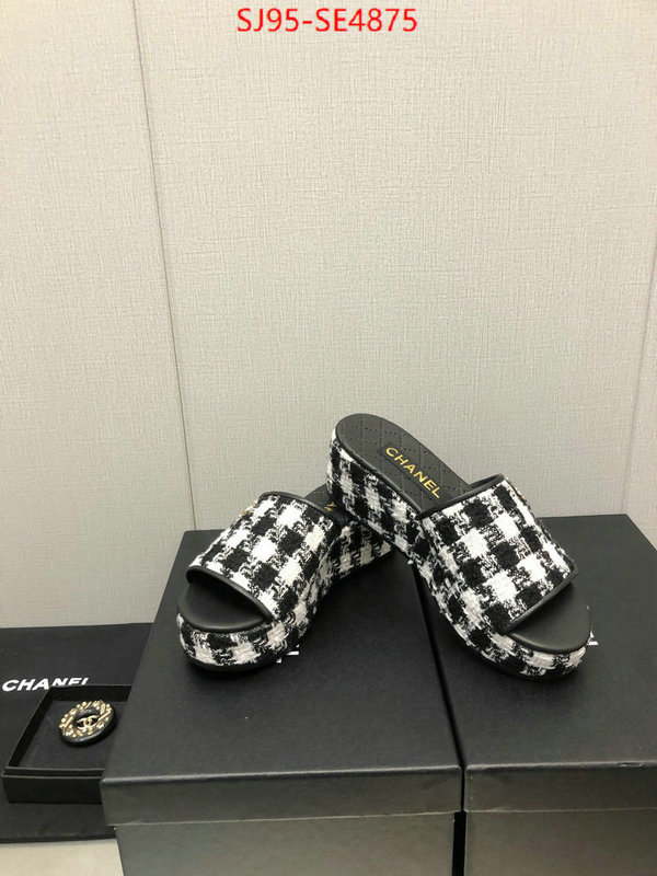 Women Shoes-Chanel,replica us , ID: SE4875,$: 95USD