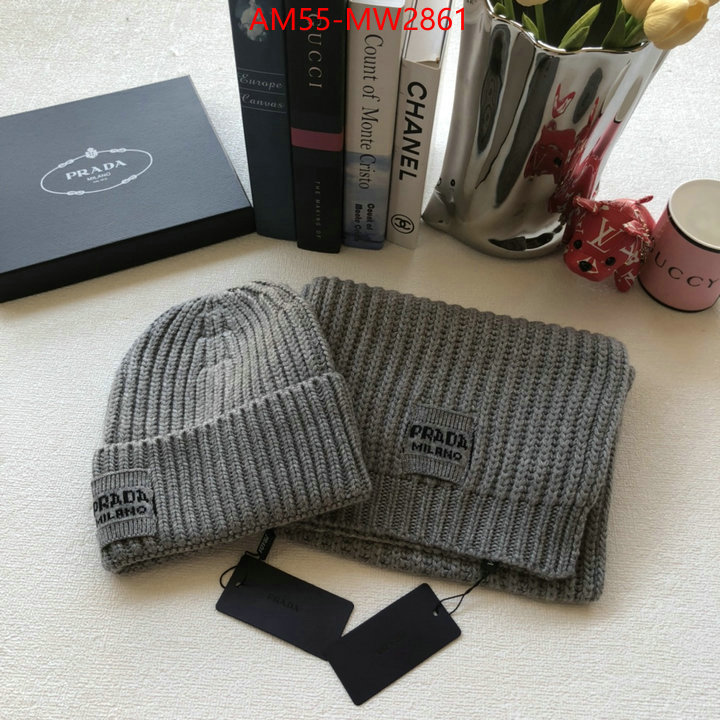 Cap (Hat)-Prada,fake designer , ID: MW2861,$: 55USD