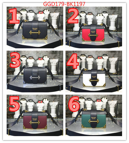 Prada Bags(TOP)-Diagonal-,ID: BK1197,$:179USD