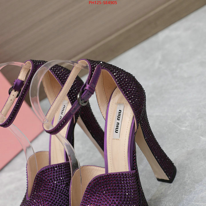 Women Shoes-Miu Miu,wholesale replica , ID: SE4905,$: 125USD