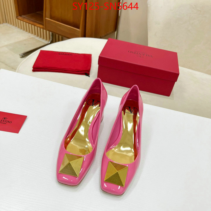 Women Shoes-Valentino,what's the best place to buy replica , ID: SN5644,$: 125USD