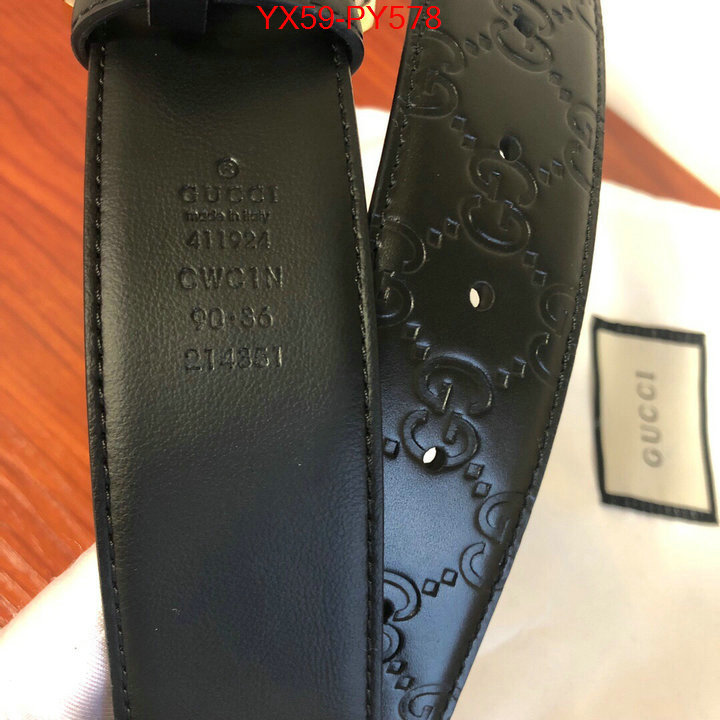 Belts-Gucci,can you buy replica , ID: PY578,$:59USD