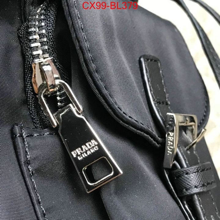 Prada Bags(4A)-Backpack-,online china ,ID: BL379,