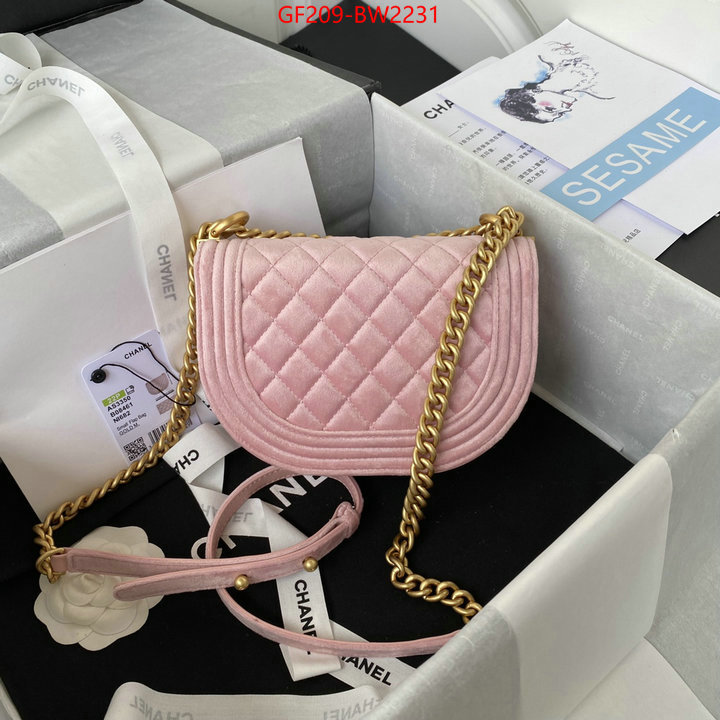 Chanel Bags(TOP)-Diagonal-,ID: BW2231,$: 209USD