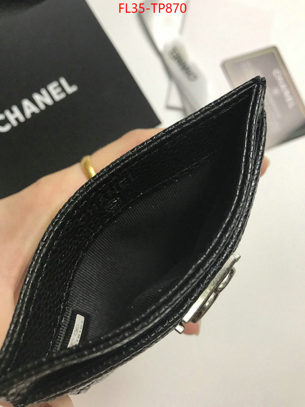 Chanel Bags(4A)-Wallet-,ID: TP870,$: 35USD