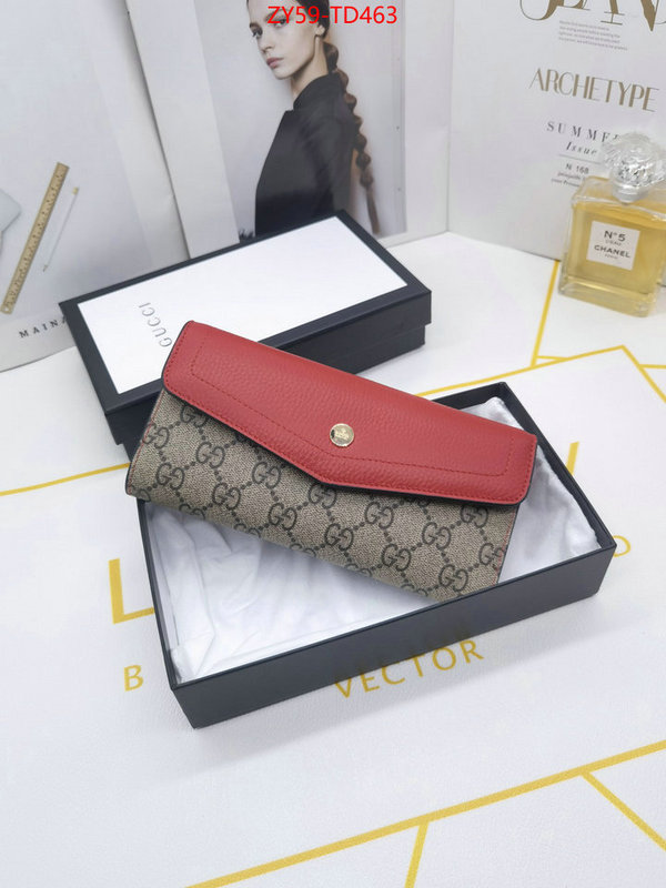 Gucci Bags(4A)-Wallet-,ID: TD463,$: 59USD