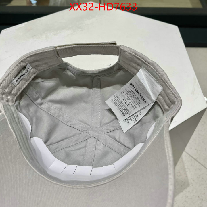 Cap (Hat)-Balenciaga,high quality 1:1 replica , ID: HD7633,$: 32USD