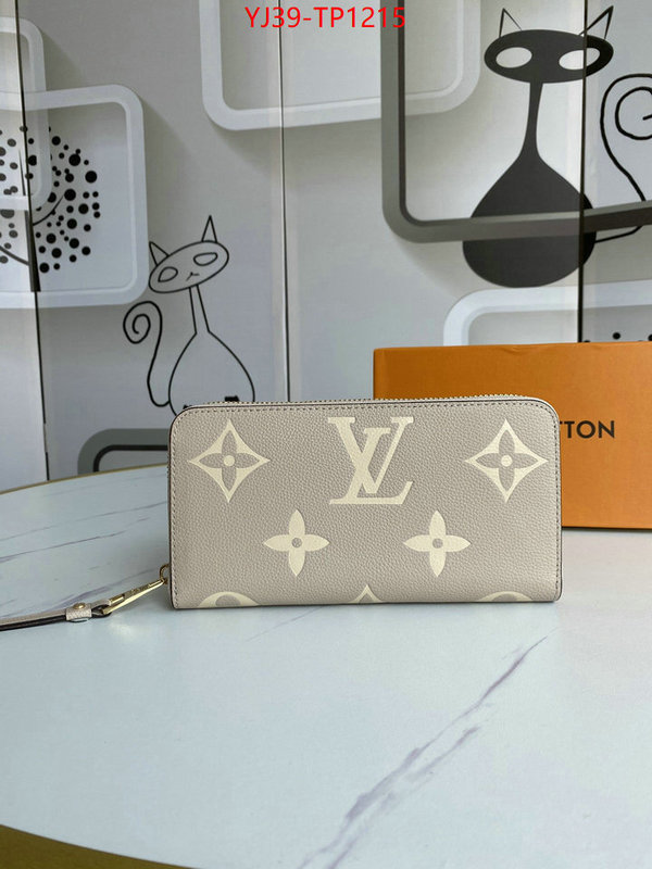 LV Bags(4A)-Wallet,ID: TP1215,$: 39USD