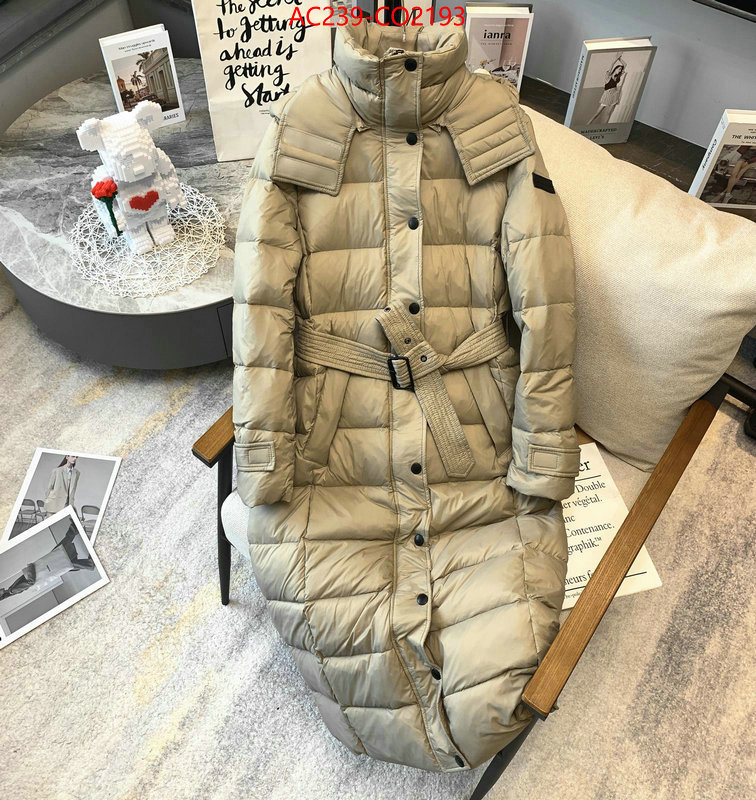 Down jacket Women-Burberry,designer high replica , ID: CO2193,$: 239USD