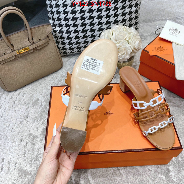 Women Shoes-Hermes,best quality replica , ID: SN1735,$: 129USD