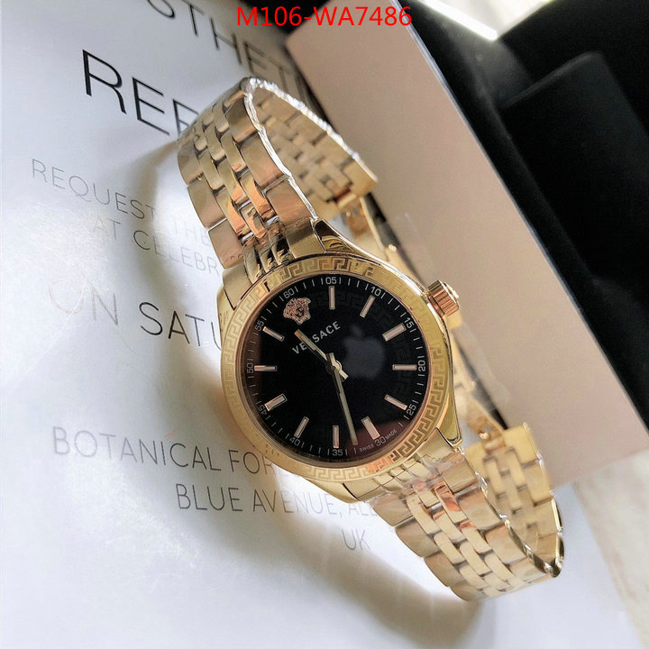 Watch(4A)-Versace,replica designer , ID: WA7486,$: 106USD