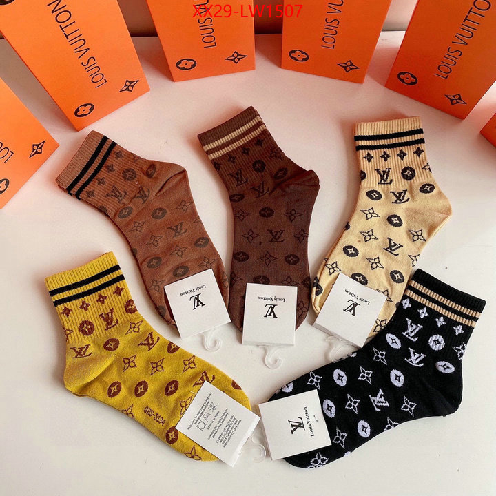 Sock-LV,website to buy replica , ID: LW1507,$: 29USD