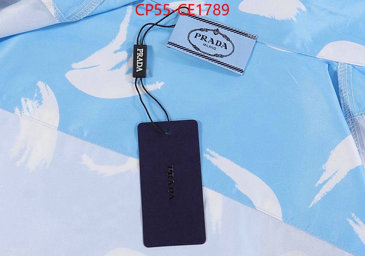 Clothing-Prada,replica , ID: CE1789,$: 55USD