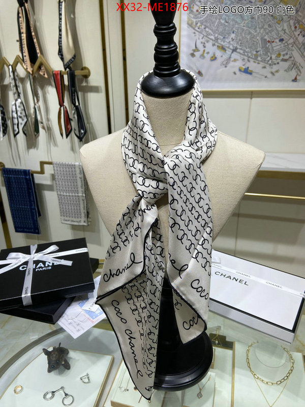 Scarf-Chanel,high quality 1:1 replica , ID: ME1876,$: 32USD