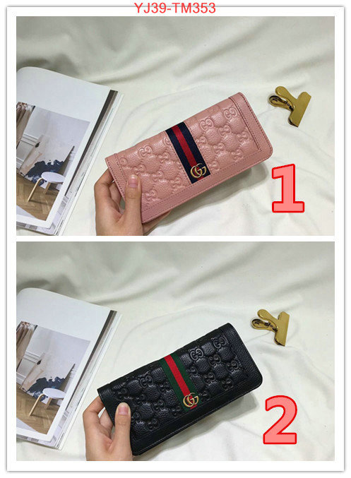 Gucci Bags(4A)-Wallet-,ID: TM353,$:39USD