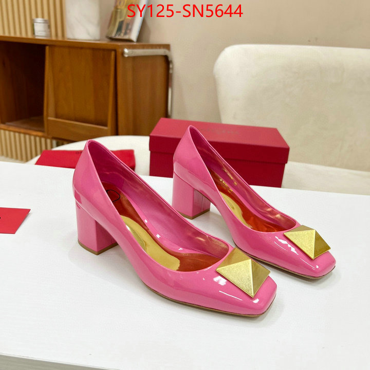 Women Shoes-Valentino,what's the best place to buy replica , ID: SN5644,$: 125USD