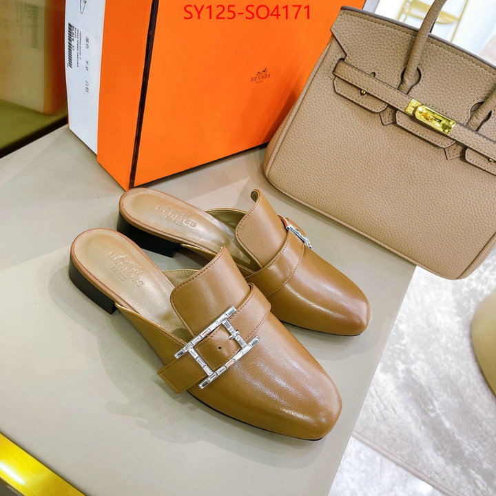 Women Shoes-Hermes,the highest quality fake , ID: SO4171,$: 125USD