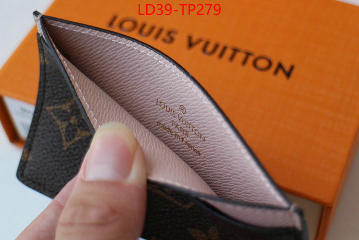 LV Bags(TOP)-Wallet,ID: TP279,$: 39USD