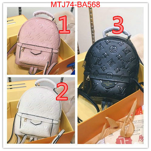 LV Bags(4A)-Backpack-,what is top quality replica ,ID: BA568,$: 74USD