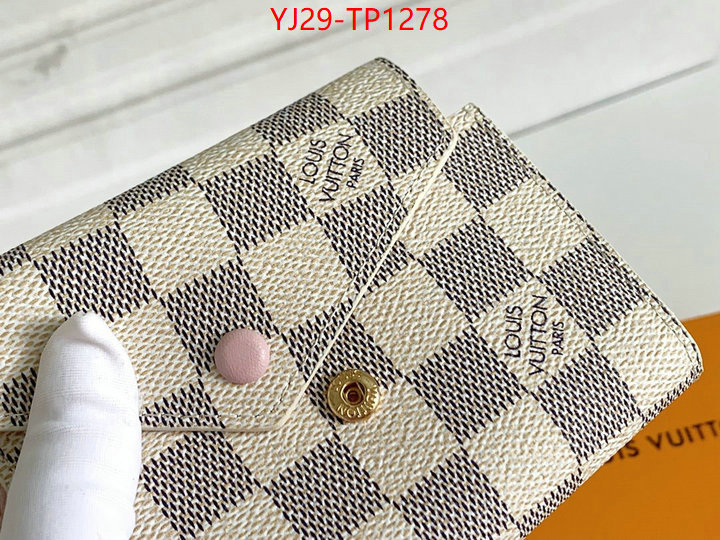 LV Bags(4A)-Wallet,ID: TP1278,$: 29USD