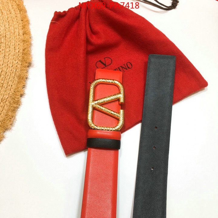 Belts-Valentino,buying replica , ID: PA7418,$: 69USD