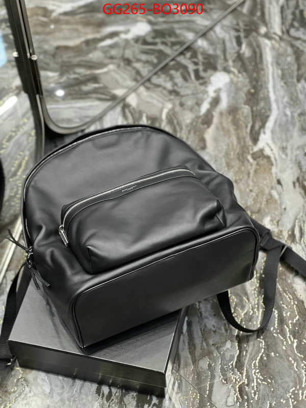 YSL Bag(TOP)-Backpack-,ID: BO3090,$: 265USD