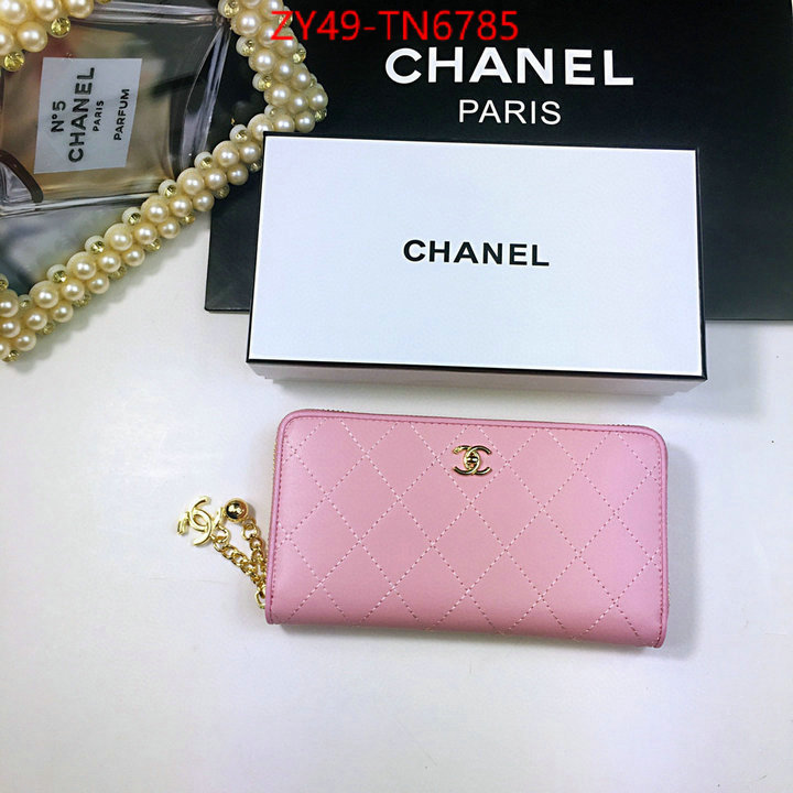 Chanel Bags(4A)-Wallet-,ID: TN6785,$: 49USD