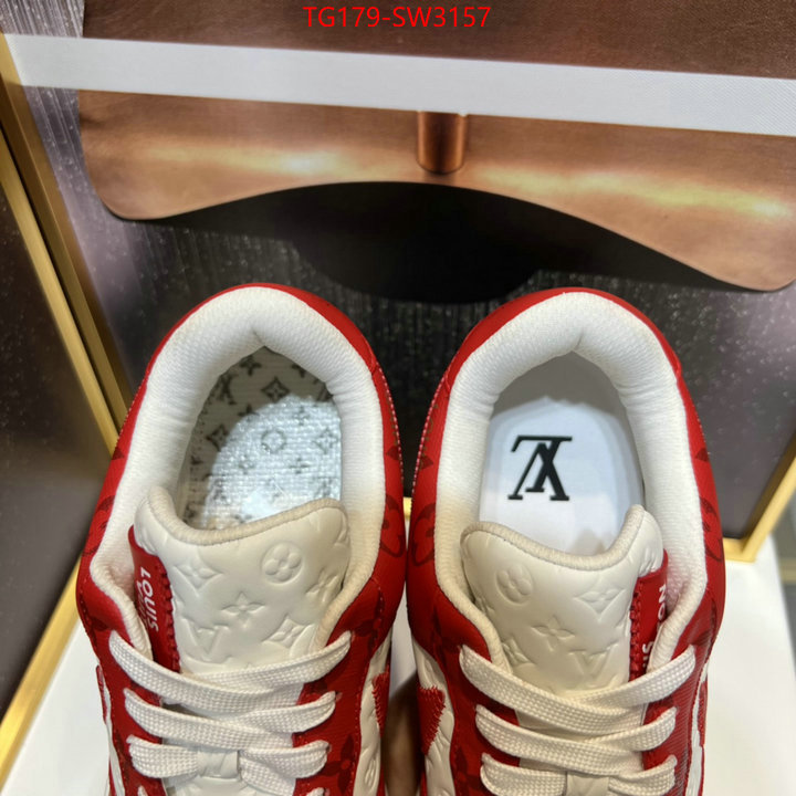 Men Shoes-LV,fake aaaaa , ID: SW3157,$: 179USD