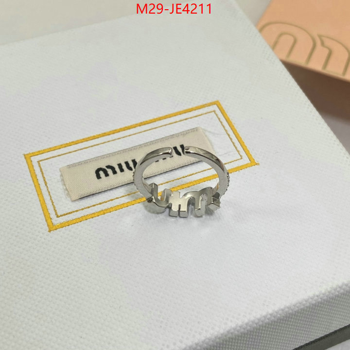 Jewelry-Miu Miu,what is a 1:1 replica , ID: JE4211,