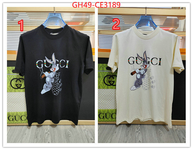 Clothing-Gucci,best quality fake , ID: CE3189,$: 49USD