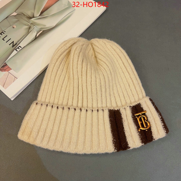 Cap (Hat)-Burberry,shop the best high quality , ID: HO1842,$: 32USD