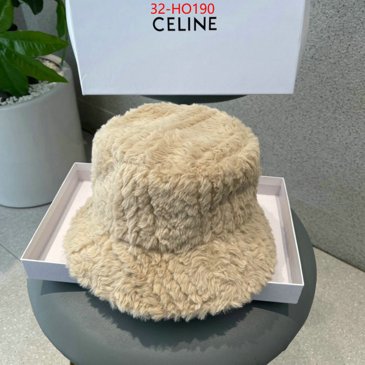 Cap (Hat)-Celine,designer 1:1 replica , ID: HO190,$: 32USD