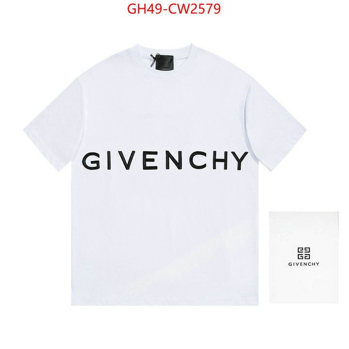 Clothing-Givenchy,quality replica ,ID: CW2579,$: 49USD