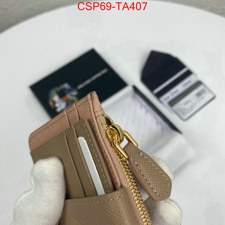 Prada Bags(TOP)-Wallet,ID:TA407,$: 69USD