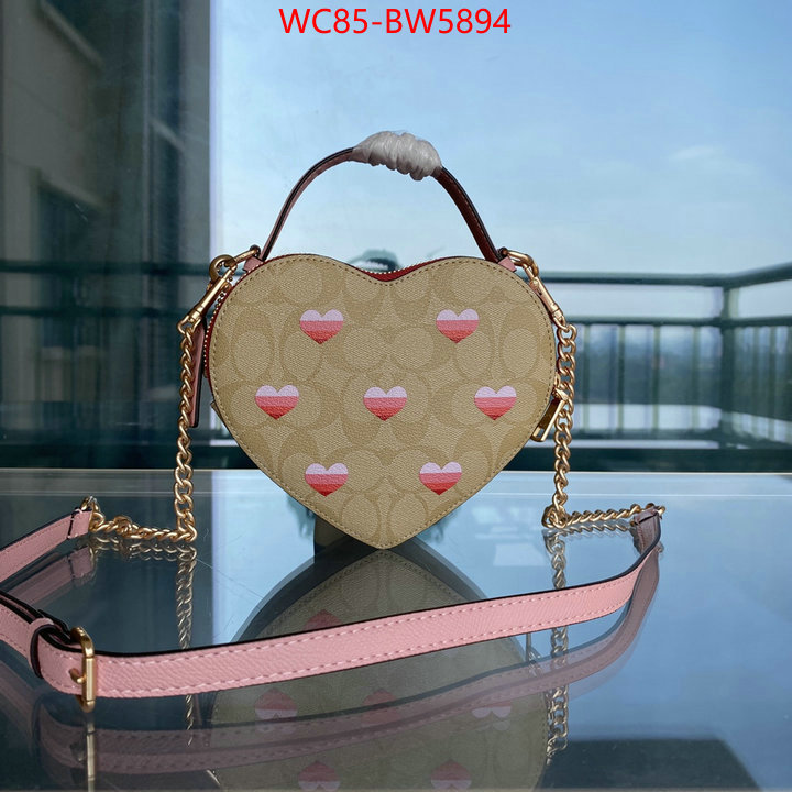 Coach Bags(4A)-Diagonal,replica 1:1 high quality ,ID: BW5894,$: 85USD