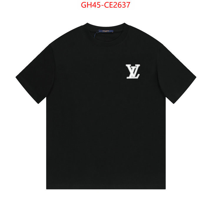 Clothing-LV,replica 1:1 high quality , ID: CE2637,$: 45USD