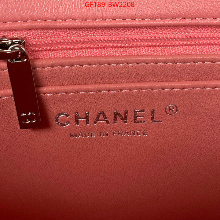 Chanel Bags(TOP)-Diagonal-,ID: BW2208,$: 189USD