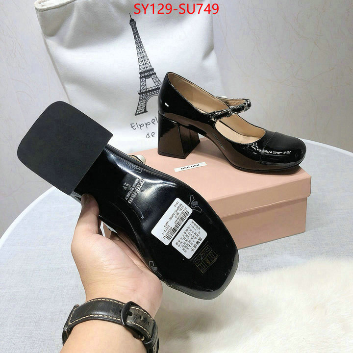 Women Shoes-Miu Miu,perfect quality ,luxury fashion replica designers , ID: SU749,$: 129USD