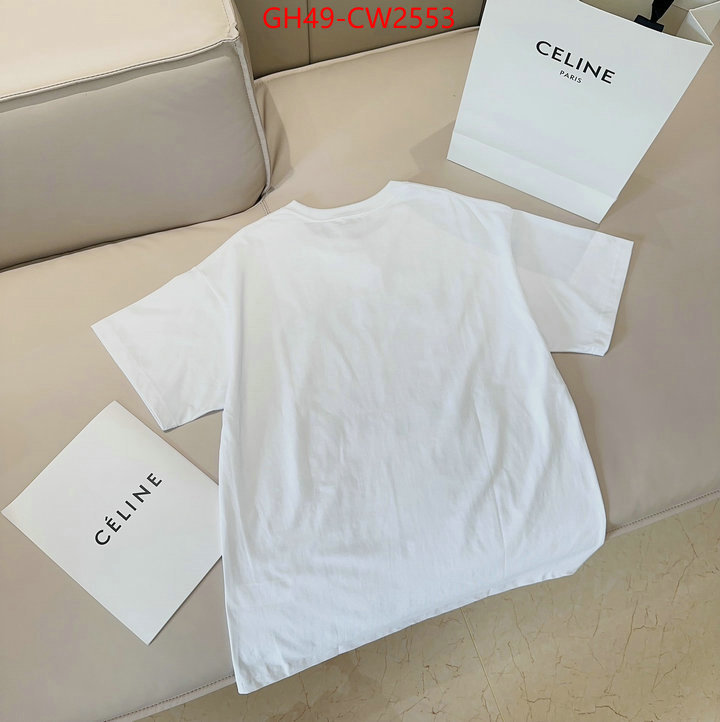 Clothing-Celine,2023 replica wholesale cheap sales online , ID: CW2553,$: 49USD