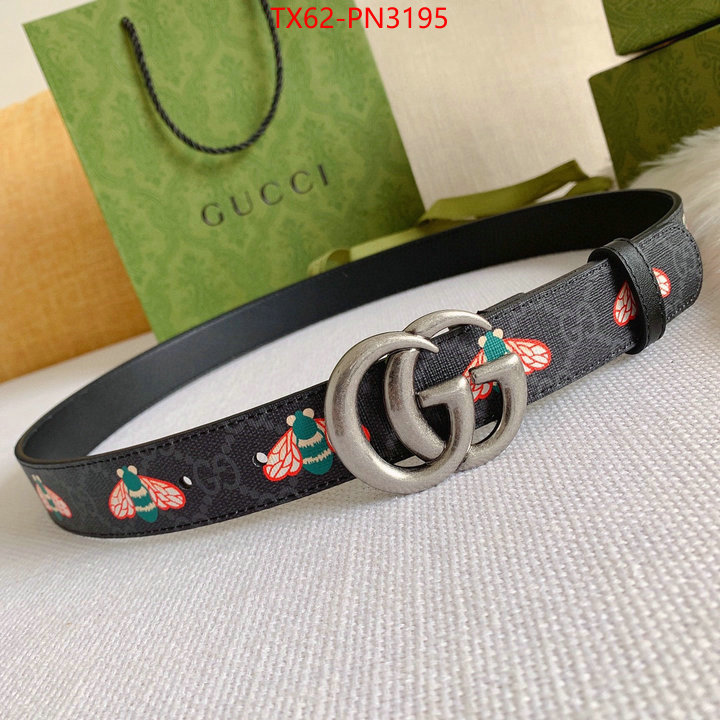 Belts-Gucci,fake , ID: PN3195,$: 62USD