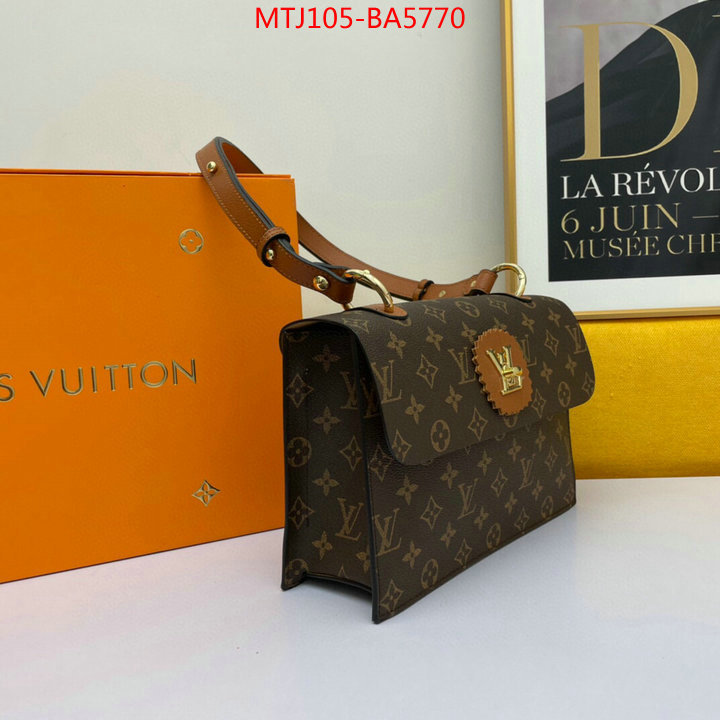 LV Bags(4A)-Pochette MTis Bag-Twist-,ID: BA5770,$: 105USD