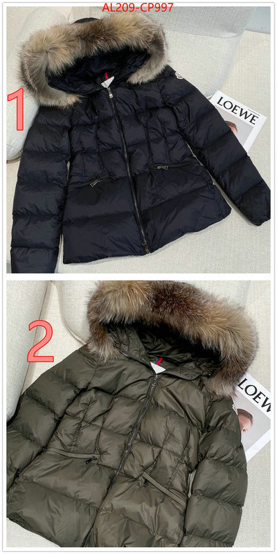 Down jacket Women-Moncler,cheap high quality replica , ID: CP997,$:209USD
