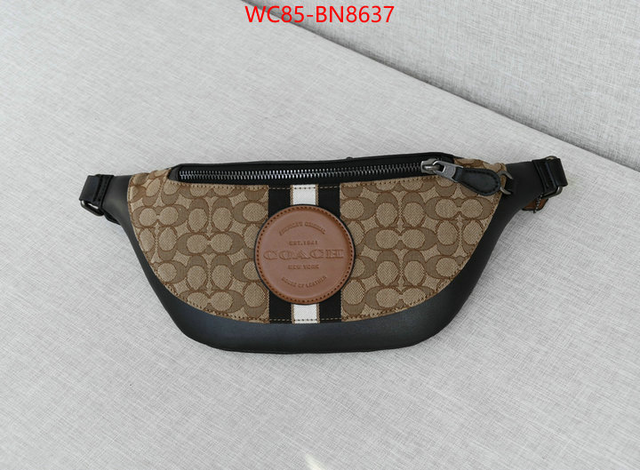 Coach Bags(4A)-Belt Bag-Chest Bag--,knockoff ,ID: BN8637,$: 85USD