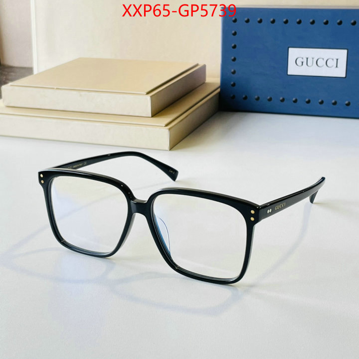 Glasses-Gucci,2023 aaaaa replica 1st copy , ID: GP5739,$: 65USD