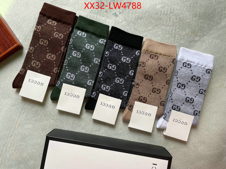 Sock-Gucci,wholesale sale , ID: LW4788,$: 32USD