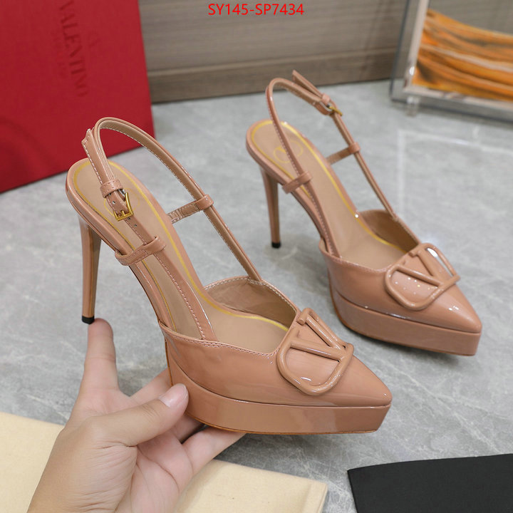 Women Shoes-Valentino,cheap replica , ID: SP7434,$: 145USD