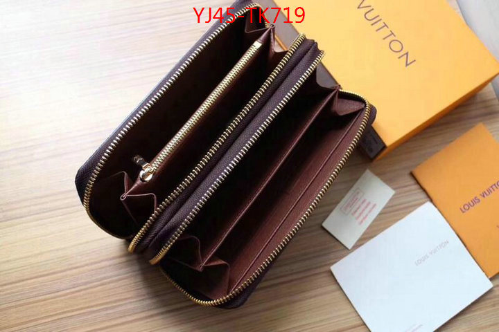 LV Bags(4A)-Wallet,ID: TK719,$:45USD